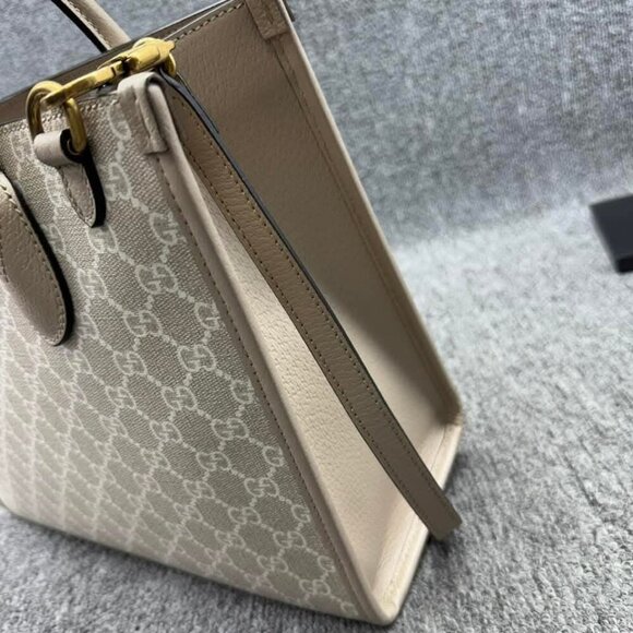 Gucci GG Leather Tote Bag 999-020825 - Picture 4 of 16